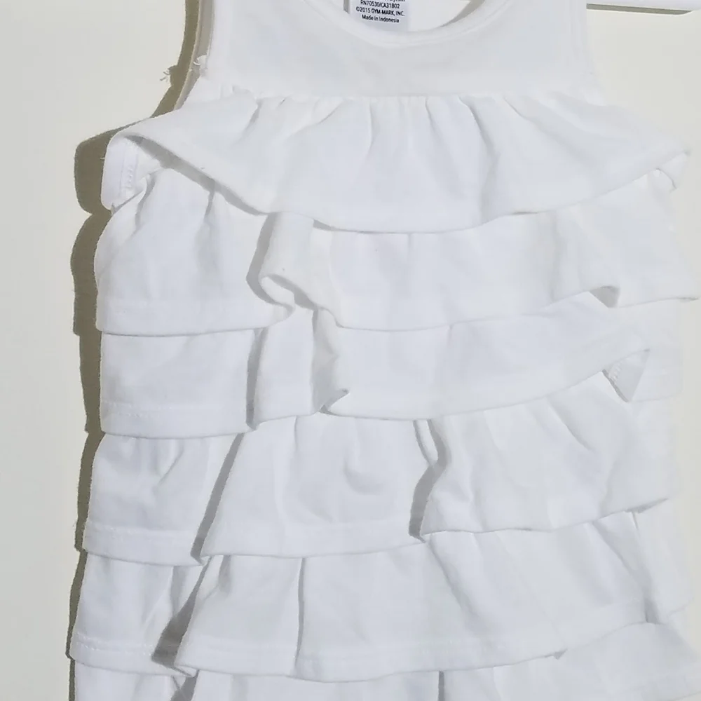 Gymboree Ruffle Tier Layered Tank Top 6-12m